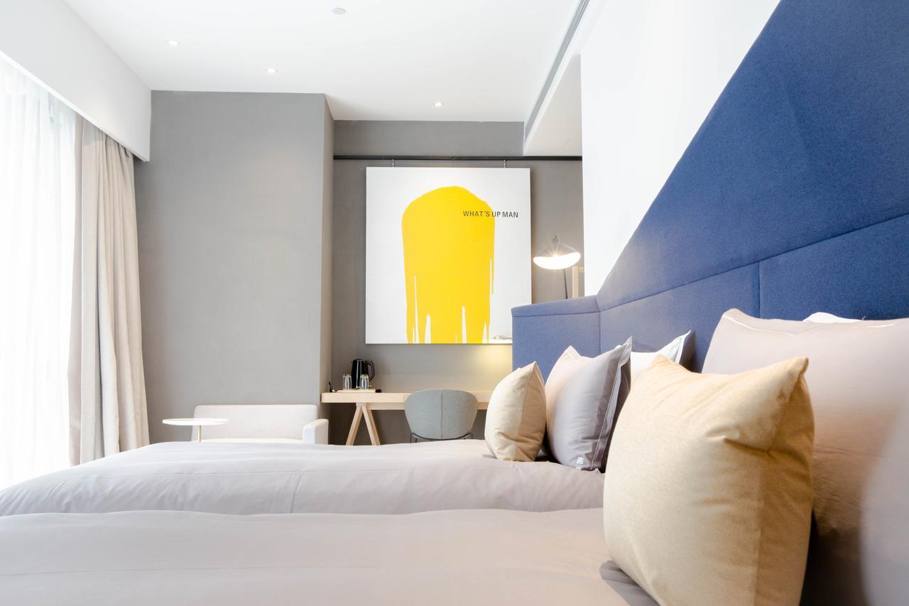 Wheat Hotel Ningbo Bagian luar foto