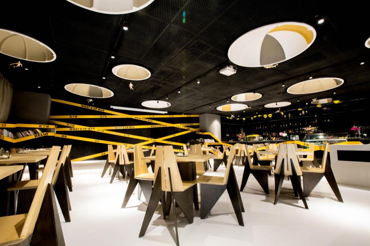 Wheat Hotel Ningbo Bagian luar foto