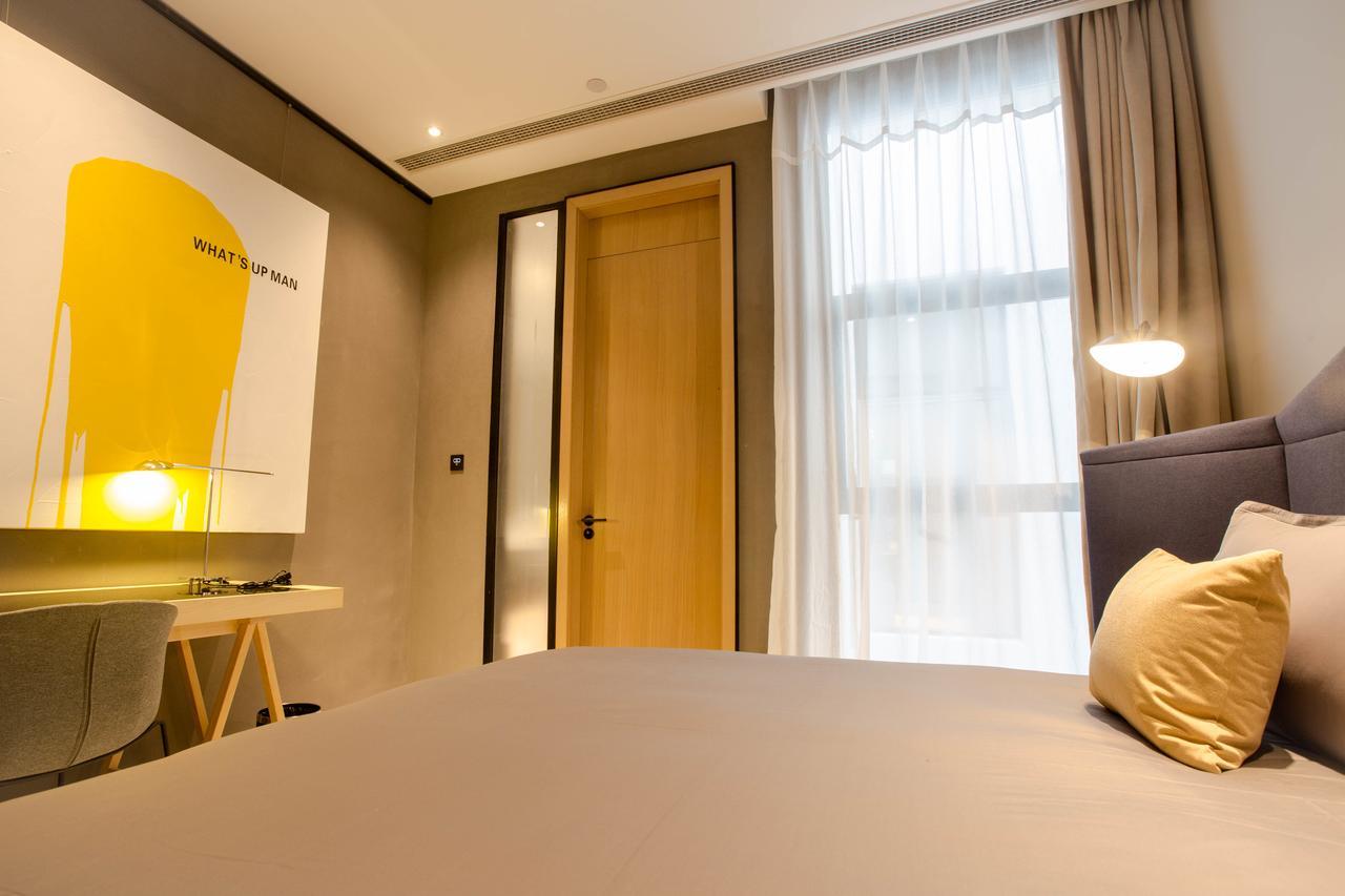 Wheat Hotel Ningbo Bagian luar foto