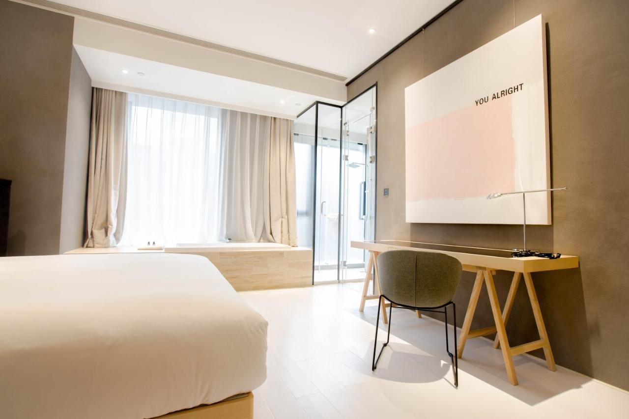 Wheat Hotel Ningbo Bagian luar foto