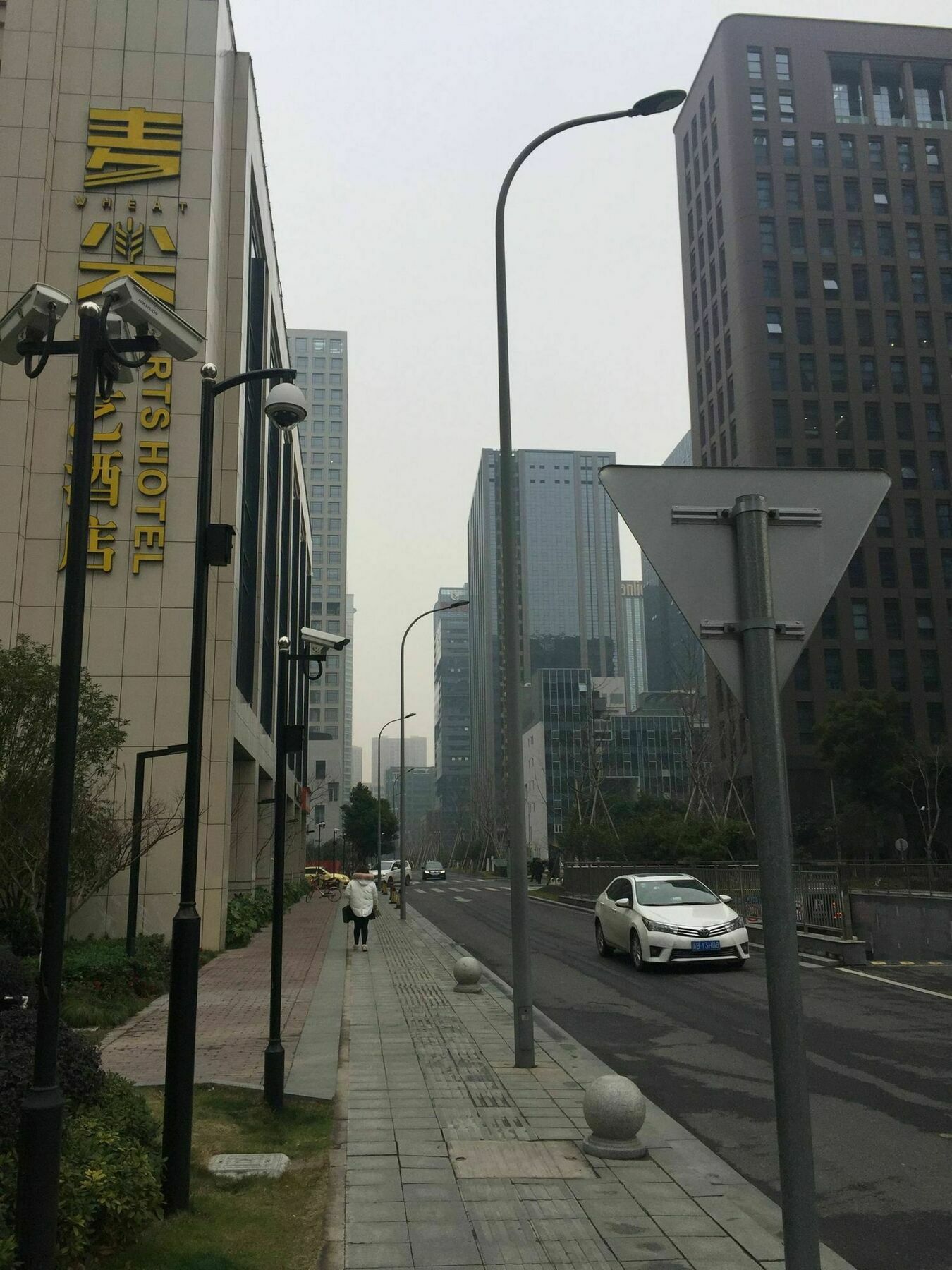 Wheat Hotel Ningbo Bagian luar foto